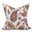 24 x 24 Pillow Boteh In Sand - Down Insert