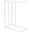 25 Inch Accent Table In White Metal I 3676