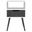 25 Inch Wood One Drawer Nightstand