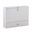 26 Inch Wall Mounted Floating Desk In White