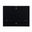 26 Inch Wood Wall Mounted Folding Floating Desk In Black