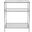 27 Inch Mirrored Glass and Iron End Table with Shelf In Silver