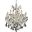 2800d27cRc Maria Theresa 27" Chrome 13 Light Chandelier With Clear Royal Cut Crystal Trim