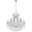 2800d36cRc Maria Theresa 36" Chrome 24 Light Chandelier With Clear Royal Cut Crystal Trim