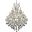2800d38cRc Maria Theresa 38" Chrome 28 Light Chandelier With Clear Royal Cut Crystal Trim
