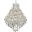 2801G46C/RC Maria Theresa 46" Chrome 49 Light Chandelier With Clear Royal Cut Crystal Trim