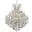 2801G60C/RC Maria Theresa 60" Chrome 49 Light Chandelier With Clear Royal Cut Crystal Trim