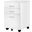 3 Drawer Filing Cabinet In White On Castors I 7780
