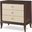 3 Drawer Nightstand In Tribeca and Cream