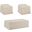 3 Piece Outdoor Furniture Cover Set In Tan
