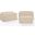 3 Piece Outdoor Furniture Cover Set In Tan