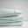 300 Thread Count Organic Cotton Deep Pocket 4 Piece Queen Sheet Set In Aqua