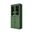 32 Inch Pantry Cabinet with Clear Glass Doors and 2-Drawers In Green