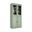 32 Inch Pantry Cabinet with Clear Glass Doors and 2-Drawers In Sage