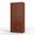 32 Inch Pantry Cabinet with Raised Panel Doors and 2-Drawers In Mocha