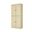 32 Inch Pantry Cabinet with Raised Panel Doors and Adjustable Shelves In Yellow