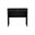 32 Inch Wood Computer Desk with Drawer In Black