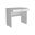32 Inch Wood Computer Desk with Drawer In White
