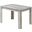 32 x 48 Inch Dining Table In Grey Reclaimed Wood