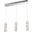 3500D3C Polaris 5" Chrome Pendant With Clear Elegant Cut Crystal Trim