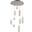 Polaris 20" Chrome Pendant With Clear Elegant Cut Crystal Trim