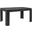 36 x 60 Inch Dining Table In Black Reclaimed Wood