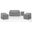 4 Piece Outdoor Furniture Cover Set In Gray