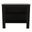 41 Inch Kitchen Island with Storage In Black and Ivory