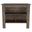 41 Inch Kitchen Island with Storage In Brown and Dark Brown
