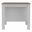 41 Inch Kitchen Island with Storage In White and Brown