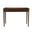 43 Inch Solid Wood Writing Desk with Two Drawers In Brown