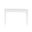 43 Inch Solid Wood Writing Desk with Two Drawers In White