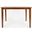 Simplicity 54 Inch Counter Height Dining Table In Caramel