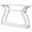 47 Inch White Hall Console
