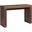 47 Inch Wood Block Console Table In Brown