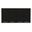 47 Inch Wood Wall Mounted Accent Cabinet with Four Doors In Black