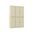 48.5 Inch Pantry Cabinet with Raised Panel Doors and Adjustable Shelves In Yellow