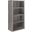 48 Inch Bookcase In Dark Taupe With Adjustable Shelves