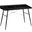 48 Inch Computer Desk In Black Marble Look I 7542