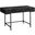 48 Inch Computer Desk In Black Marble Look I 7552