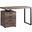 48 Inch Computer Desk In Brown Reclaimed Wood I 7408