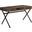 48 Inch Computer Desk In Brown Reclaimed Wood I 7447