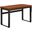 48 Inch Computer Desk In Cherry With Adjustable Height