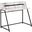 48 Inch Computer Desk In White Marble Look I 7549