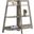48 Inch Dark Taupe Accent Etagere