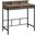 48 Inch Dark Taupe And Black Standing Height Compter Desk