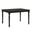 48 Inch Solid Wood Dining Table In Black