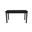 48 Inch Solid Wood Dining Table In Black