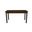 48 Inch Solid Wood Dining Table In Coffee