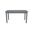 48 Inch Solid Wood Dining Table In Gray